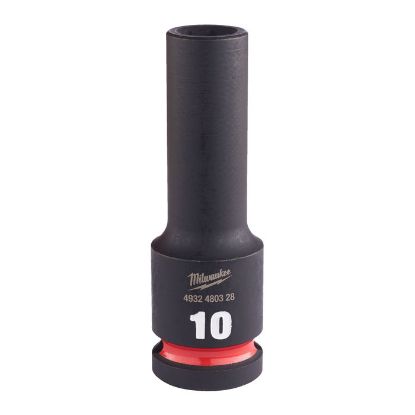 Afbeeldingen van MILWAUKEE Dop SHOCKWAVE ½" lang 10MM
