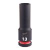 Afbeeldingen van MILWAUKEE Dop SHOCKWAVE ½" lang 13MM