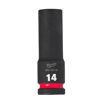 Afbeeldingen van MILWAUKEE Dop SHOCKWAVE ½" lang 14MM