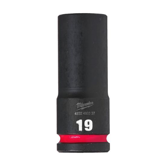 Afbeeldingen van MILWAUKEE Dop SHOCKWAVE ½" lang 19MM
