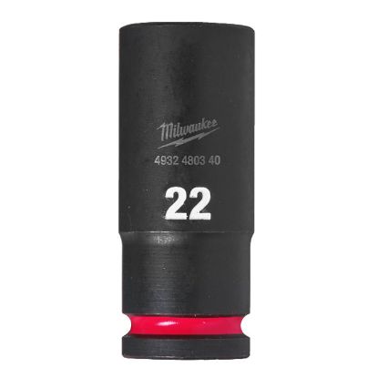 Afbeeldingen van MILWAUKEE Dop SHOCKWAVE ½" lang 22MM