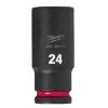 Afbeeldingen van MILWAUKEE Dop SHOCKWAVE ½" lang 24MM
