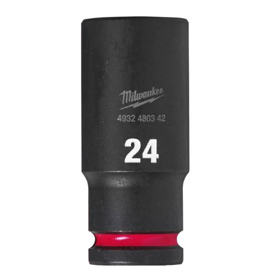 Afbeeldingen van MILWAUKEE Dop SHOCKWAVE ½" lang 24MM