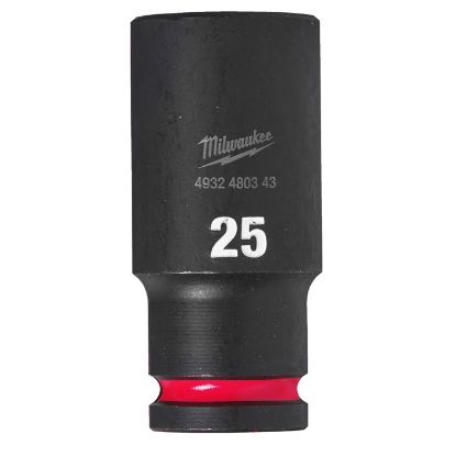 Afbeeldingen van MILWAUKEE Dop SHOCKWAVE ½" lang 25MM