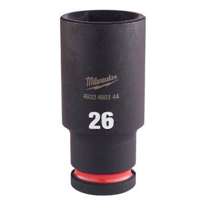 Afbeeldingen van MILWAUKEE Dop SHOCKWAVE ½" lang 26MM