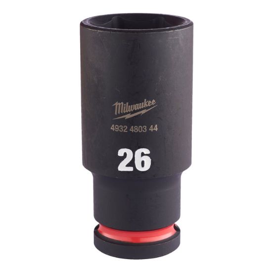 Afbeeldingen van MILWAUKEE Dop SHOCKWAVE ½" lang 26MM
