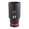 Afbeeldingen van MILWAUKEE Dop SHOCKWAVE ½" lang 27MM