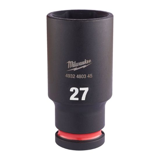Afbeeldingen van MILWAUKEE Dop SHOCKWAVE ½" lang 27MM