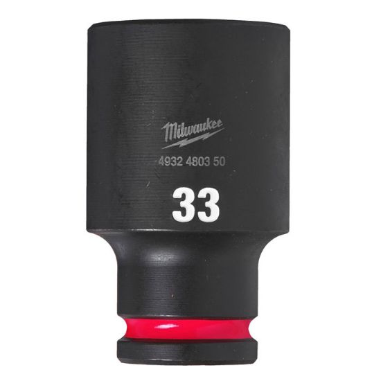 Afbeeldingen van MILWAUKEE Dop SHOCKWAVE ½" lang 33MM