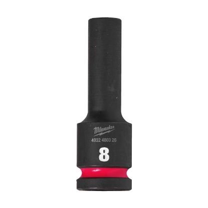 Afbeeldingen van MILWAUKEE Dop SHOCKWAVE ½" lang 8MM