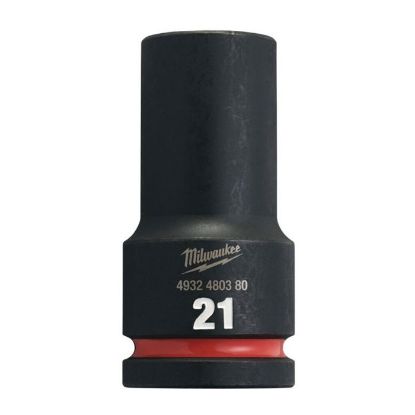 Afbeeldingen van MILWAUKEE Dop SHOCKWAVE ¾" diep 21MM