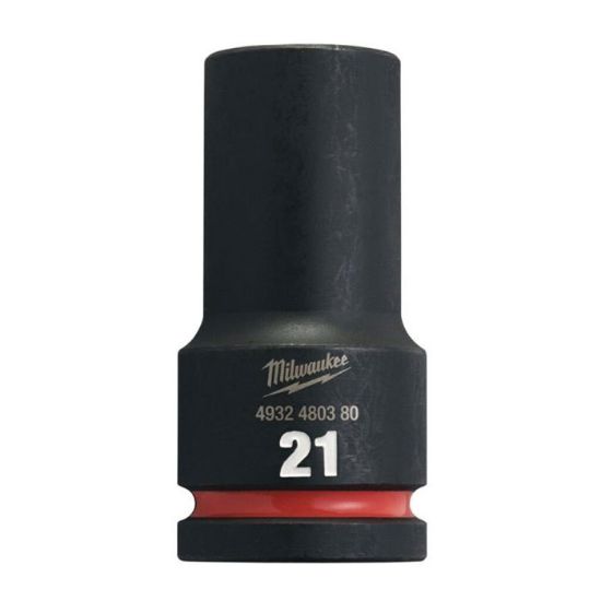 Afbeeldingen van MILWAUKEE Dop SHOCKWAVE ¾" diep 21MM