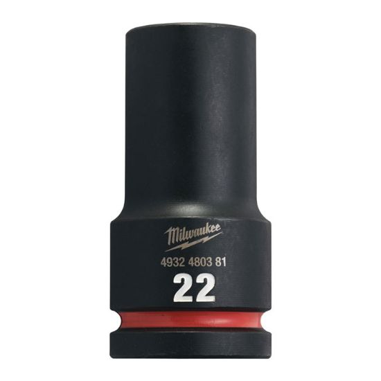 Afbeeldingen van MILWAUKEE Dop SHOCKWAVE ¾" diep 22MM