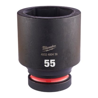 Afbeeldingen van MILWAUKEE Dop SHOCKWAVE 1" diep 55MM
