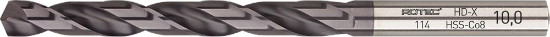 Afbeeldingen van ROTEC Metaalboor HSS-E DIN388 type HD-X TiAlN 9,8MM
