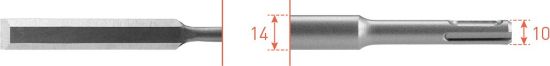 Afbeeldingen van ROTEC Steekbeitel SDS-Plus 30X170MM