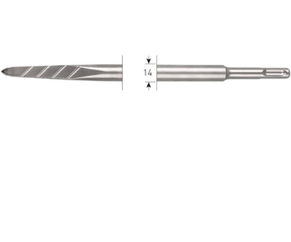 Afbeeldingen van ROTEC Puntbeitel SDS-Plus V-Breaker 250MM