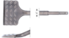 Afbeeldingen van ROTEC Tegelbeitel SDS-Plus gebogen V-Breaker 75X165MM