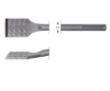 Afbeeldingen van ROTEC Tegelbeitel SDS-Max gebogen V-Breaker 50X380MM