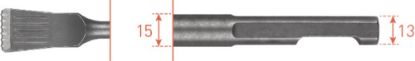 Afbeeldingen van ROTEC Atlas Copco luchthamer V40K/ED kort 38X160X6MM