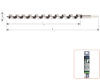 Afbeeldingen van ROTEC Slangenboor SILVER-LINE 22X530X600MM