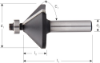 Afbeeldingen van ROTEC Fasefrees HM 45° lager SILVER d2=8/ 32MM