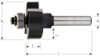 Afbeeldingen van ROTEC Sponningfrees HM lager SILVER S=8MM 28,7MM