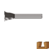 Afbeeldingen van ROTEC Zwaluwstaartfrees HM voorritser GOLD S=8MM 14,3MM 14°