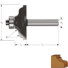 Afbeeldingen van ROTEC Kroonlijstfrees HM GOLD 41,3MM R=6,35 S=8MM