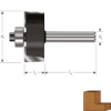Afbeeldingen van ROTEC Sponningfrees HM GOLD 31,8MM S=8MM