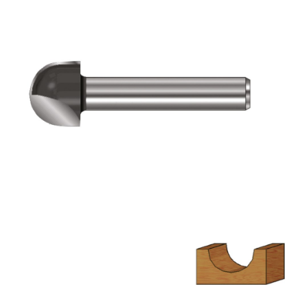 Afbeeldingen van ROTEC Holprofielfrees HM GOLD 8MM S=12MM