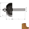 Afbeeldingen van ROTEC Holprofielfrees HM GOLD 21,5MM R=6 S=8MM