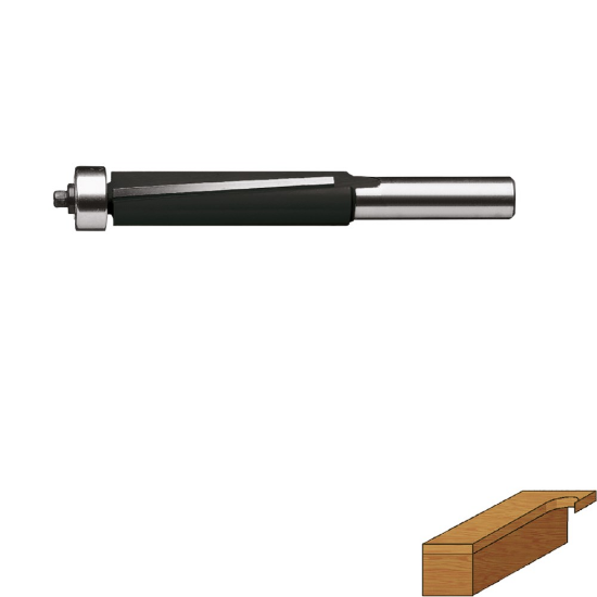 Afbeeldingen van ROTEC Kantenfrees HM helix GOLD 19,05X50,8MM S=12MM
