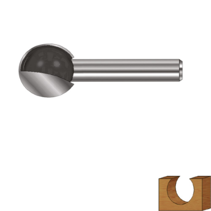 Afbeeldingen van ROTEC Kogelfrees HM GOLD 9,5MM S=12MM