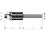 Afbeeldingen van ROTEC Spindel zonder lager 8 S=8MM