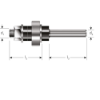 Afbeeldingen van ROTEC Spindel met lager 8MM S=12MM