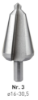 Afbeeldingen van ROTEC Conische plaatboor HSS Nr.3 16-30,5MM 