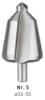 Afbeeldingen van ROTEC Conische plaatboor HSS Nr.5 36-50MM 