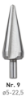 Afbeeldingen van ROTEC Conische plaatboor HSS Nr.9 5-22,5MM 