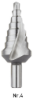 Afbeeldingen van ROTEC Trappenboor HSS Nr.4 6-26,75MM 