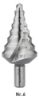 Afbeeldingen van ROTEC Trappenboor HSS Nr.6 6-32MM 