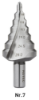 Afbeeldingen van ROTEC Trappenboor HSS Nr.7 5-28MM 