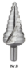 Afbeeldingen van ROTEC Trappenboor HSS Nr.8 6-30,5MM 