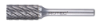Afbeeldingen van ROTEC Stiftfrees HM model AZ7 STEEL-vertand 8X19X64X6MM 