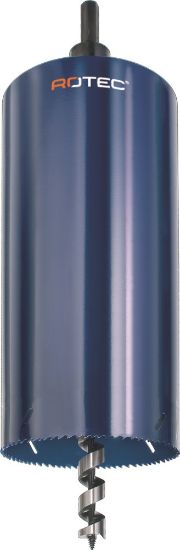 Afbeeldingen van ROTEC Houtdoorvoerboor BimCo TMax=300MM inclusief adapter en centreerboor 130MM