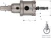 Afbeeldingen van ROTEC Gatfrees HM Easy TMax=26MM 44,0MM