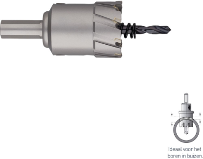 Afbeeldingen van ROTEC Gatfrees HM Heavy-Duty TMax=30MM 17,0MM