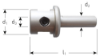 Afbeeldingen van ROTEC Houder t.b.v. gatfrees HM 535 13 > 32/8MM 105-125MM
