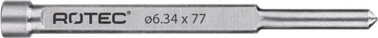 Afbeeldingen van ROTEC Uitwerpstift 6,35X77MM