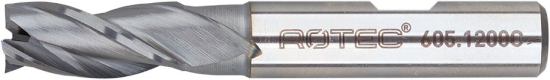 Afbeeldingen van ROTEC Universeelfrees HSS-E DIN884 kort AlCrN-gecoat 12MM
